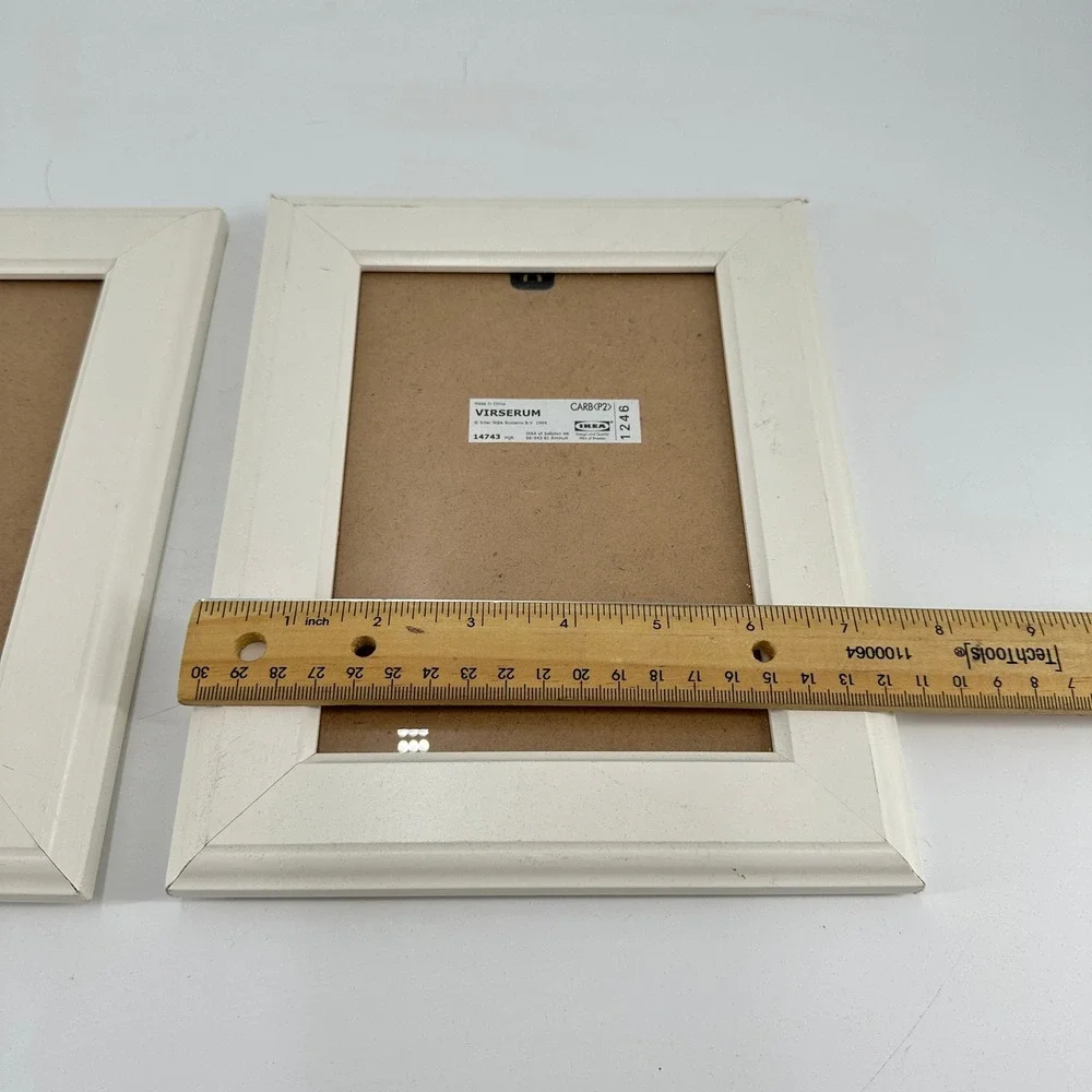 IKEA Virserum White Picture Frames Set of 2 for 5x7 Photos 14743
